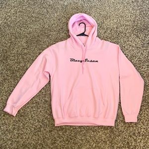 Pink Blazy Susan Hoodie